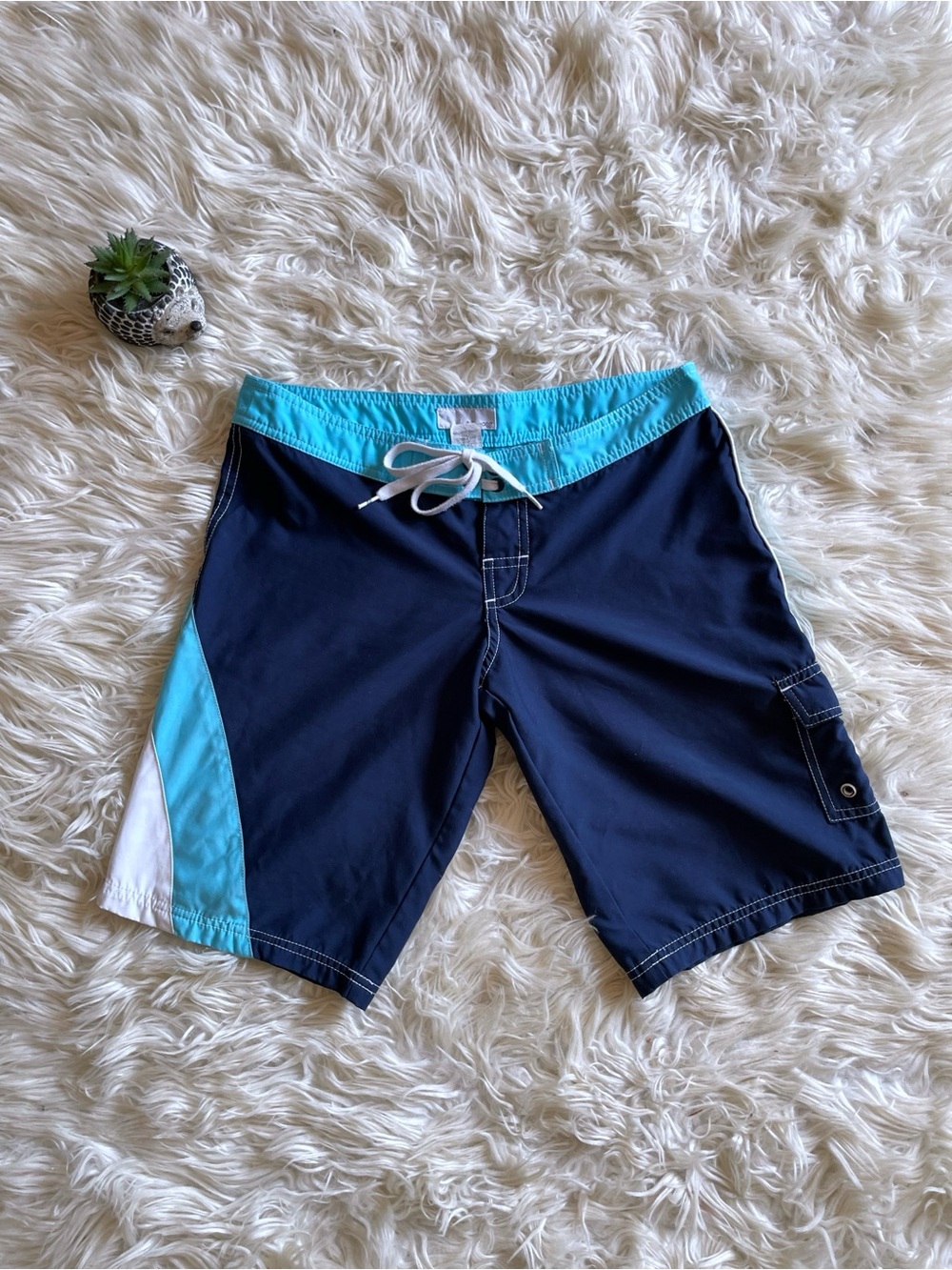 🔥Rare Vintage Y2K Billabong Colorblock Board Shorts in Junior size 3🔥